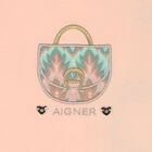Younger Girls Pink & Aqua Logo Bag Dress, 2, hi-res