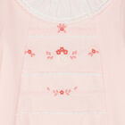 Baby Girls Pink Floral Babygrow, 1, hi-res