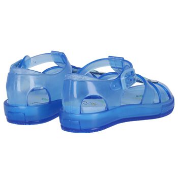 Younger Boys Blue Jelly Sandals