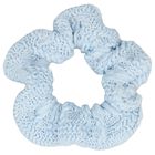 Girls Blue, Yellow & Purple Crinkle Scrunchies ( 3 Pack ), 2, hi-res