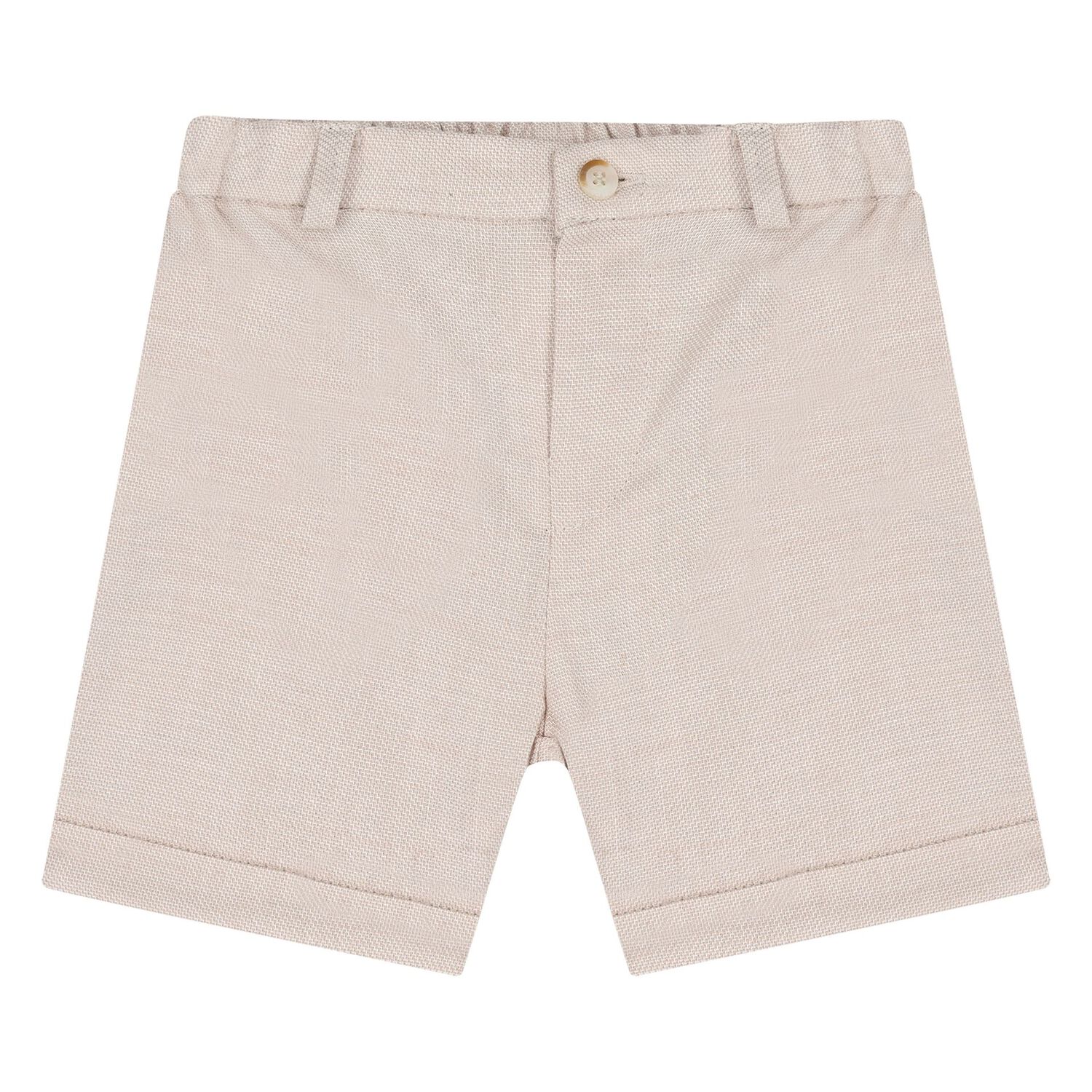 Baby Boys Beige Shorts Set, 2, hi-res image number null