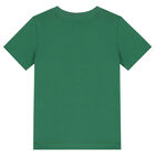 Boys Green Logo T-Shirt, 1, hi-res