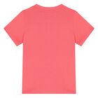 Younger Girls Pink Logo Shorts Set, 2, hi-res