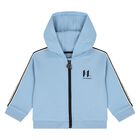 Younger Boys Blue Ikonik Karl Tracksuit Set, 1, hi-res