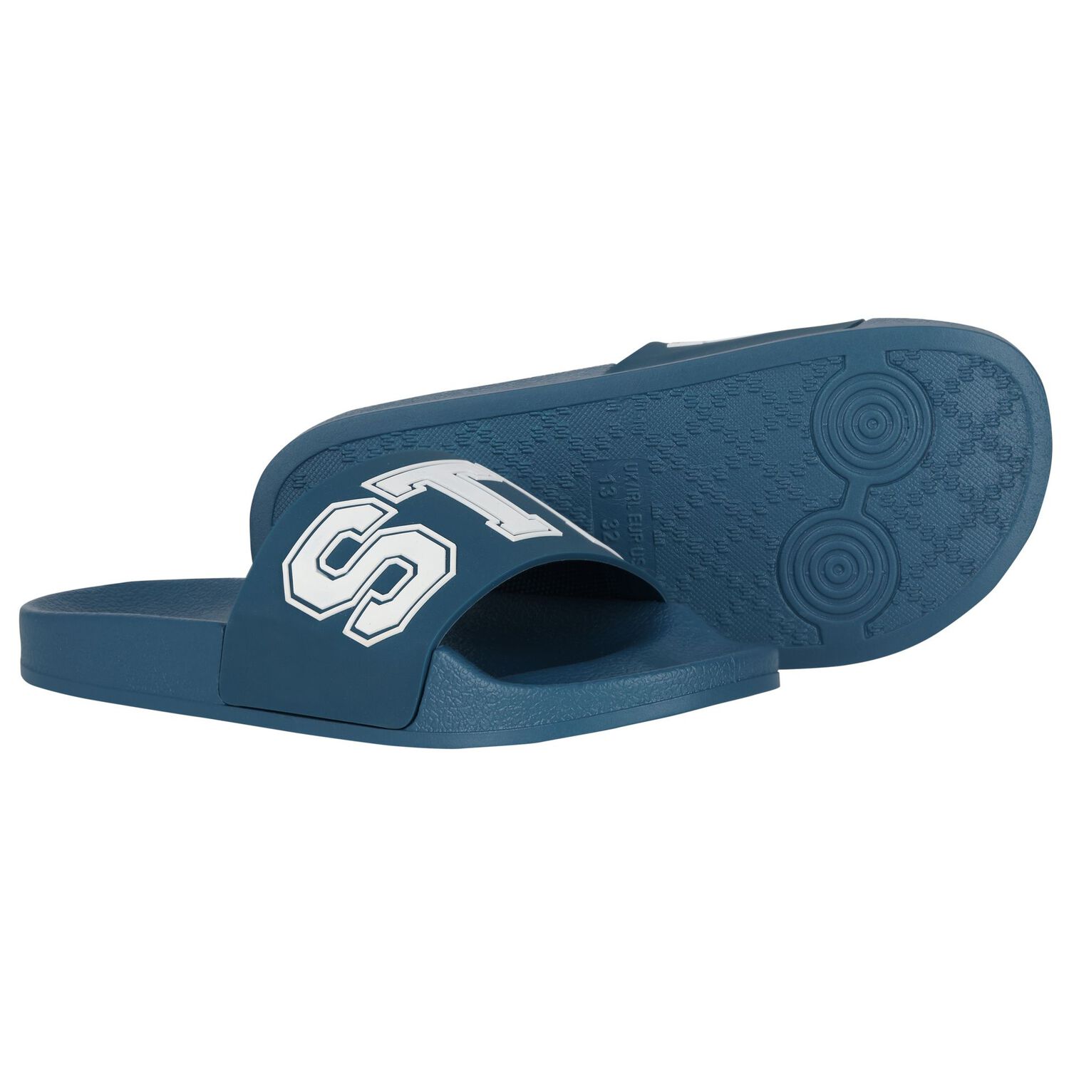 Boys Blue Varsity Logo Sliders, 1, hi-res image number null