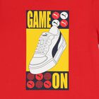 Boys Red Logo T-Shirt, 2, hi-res