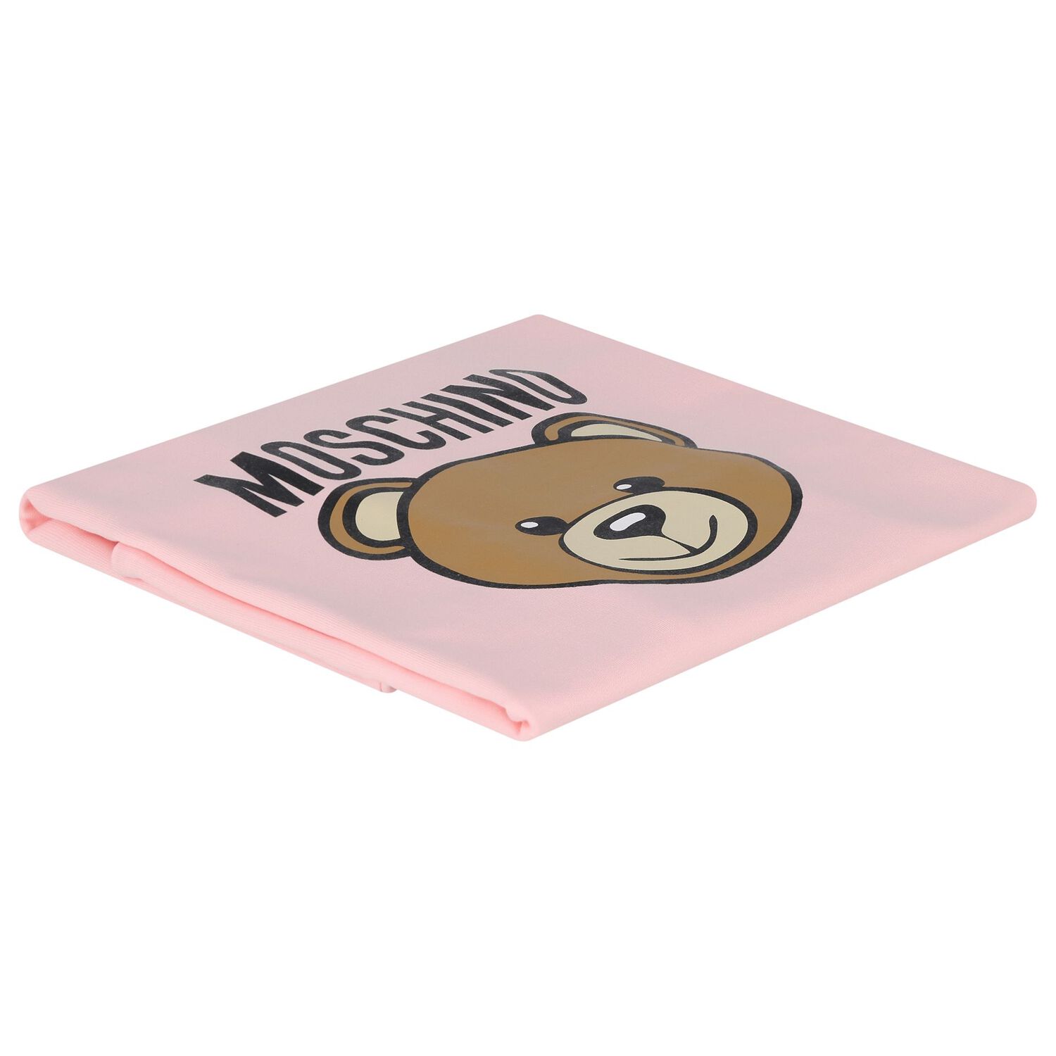 Baby Girls Pink Teddy Bear Logo Blanket, 5, hi-res
