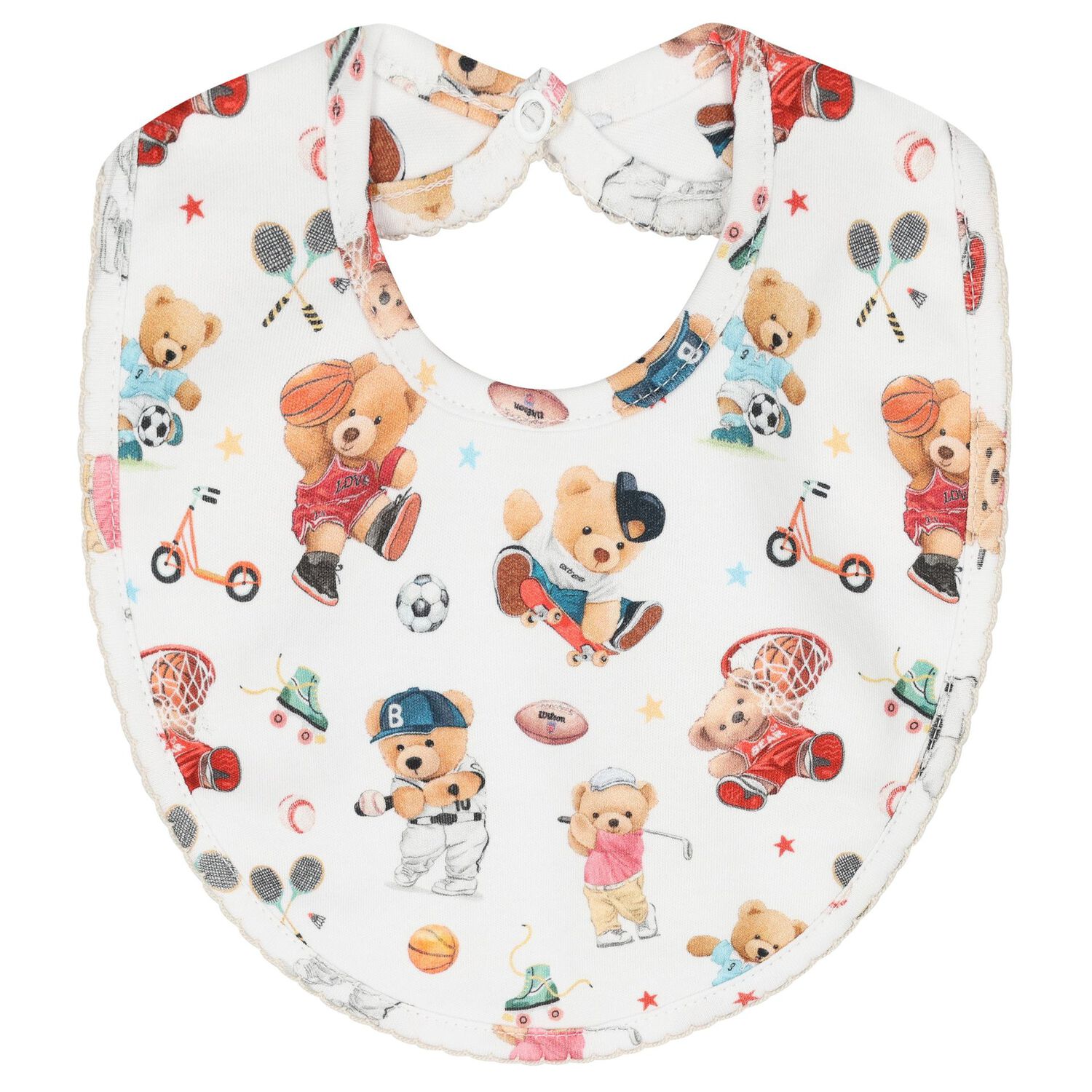 Baby Boys Playful Bear Babygrow Gift Set (3 Piece), 1, hi-res