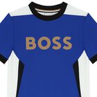 Boys Blue Logo T-Shirt, 1, hi-res