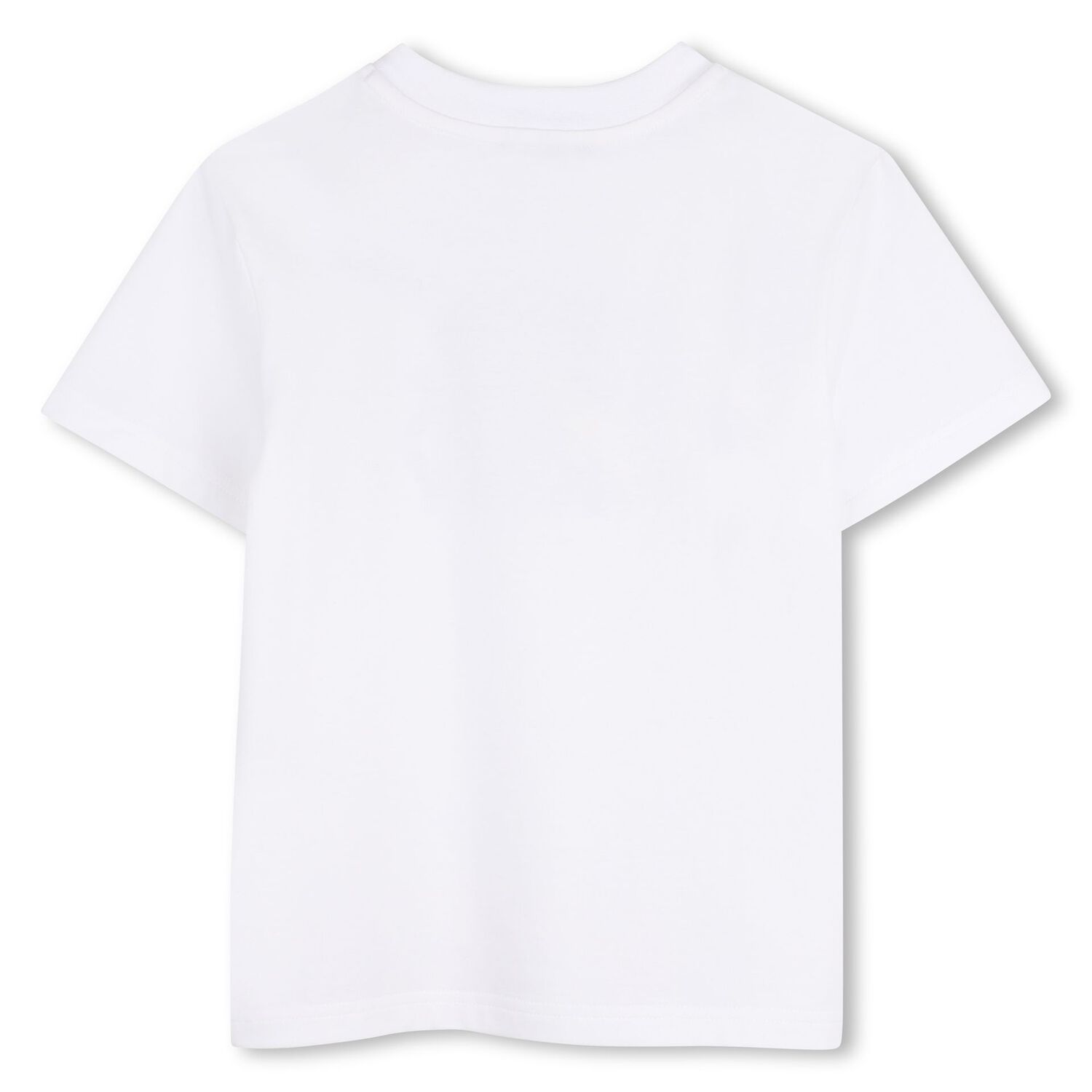 Boys White Logo T-Shirt, 1, hi-res