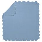 Baby Boys Blue Knitted Blanket, 3, hi-res