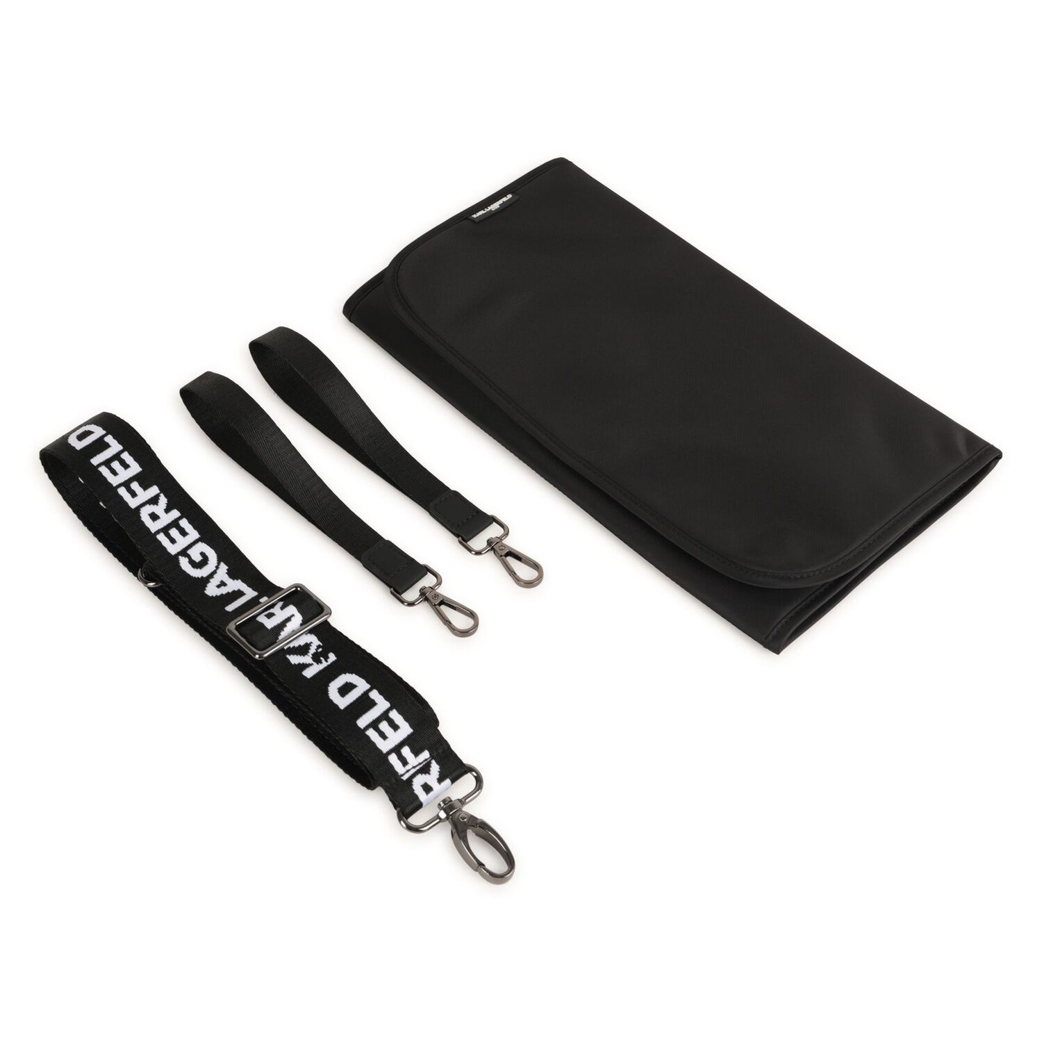 Black Logo Baby Changing Bag, 1, hi-res image number null