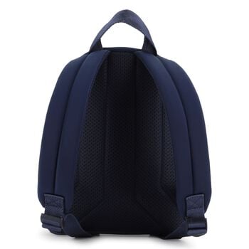 Boys Navy Blue Logo Backpack ( 27cm )