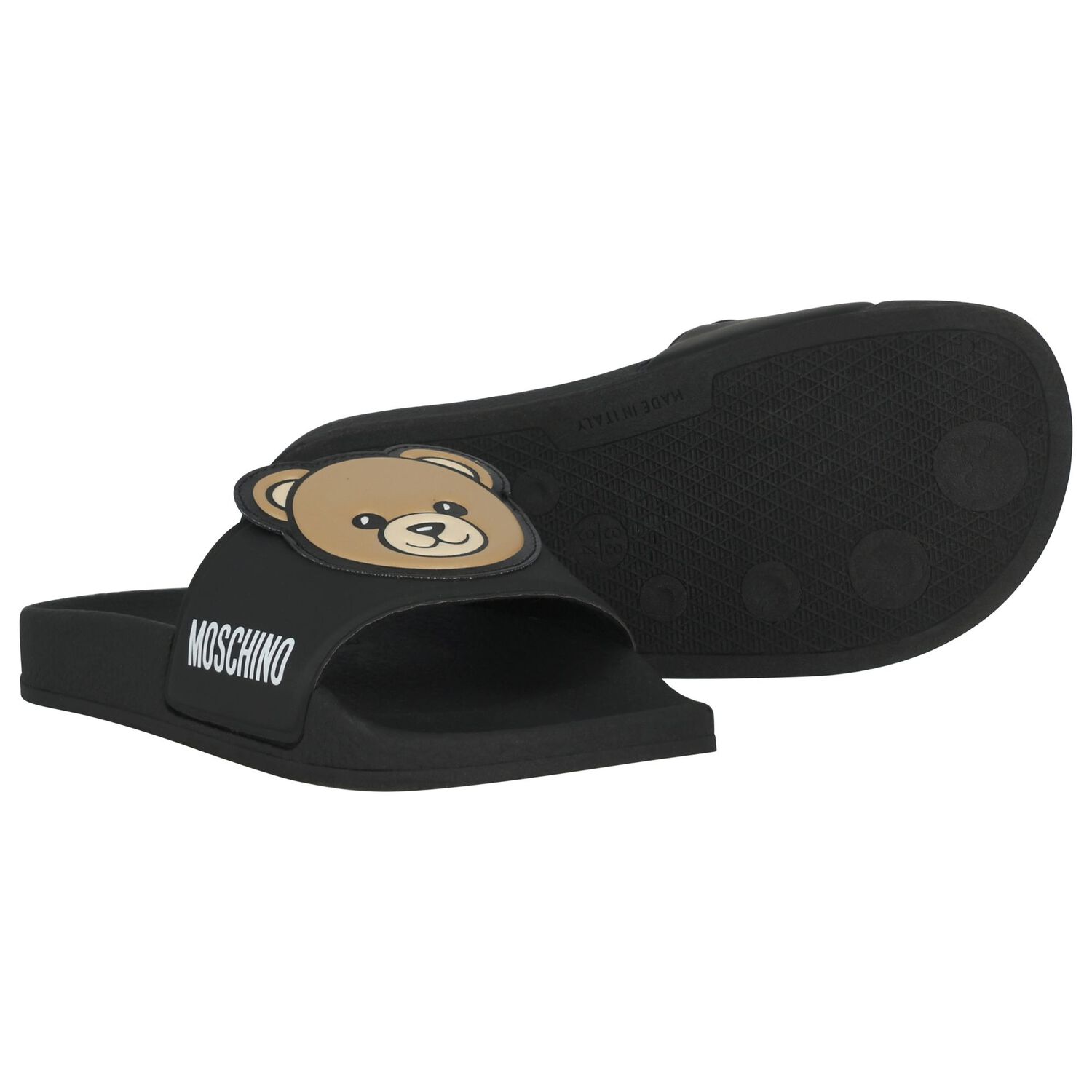 Black Teddy Bear Logo Sliders , 1, hi-res