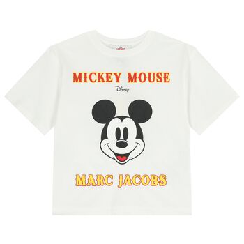White Logo Disney T-Shirt