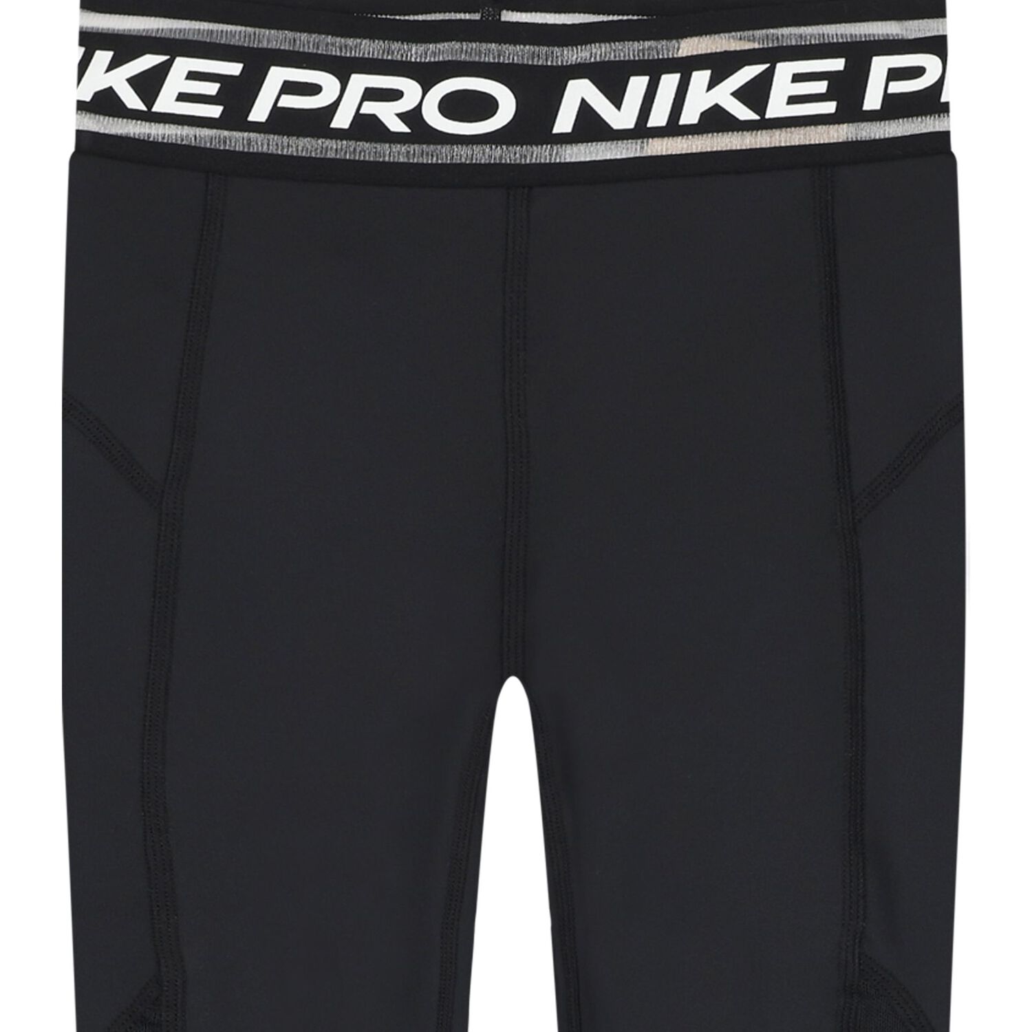 Girls Nike Pro Black Leggings, 1, hi-res image number null