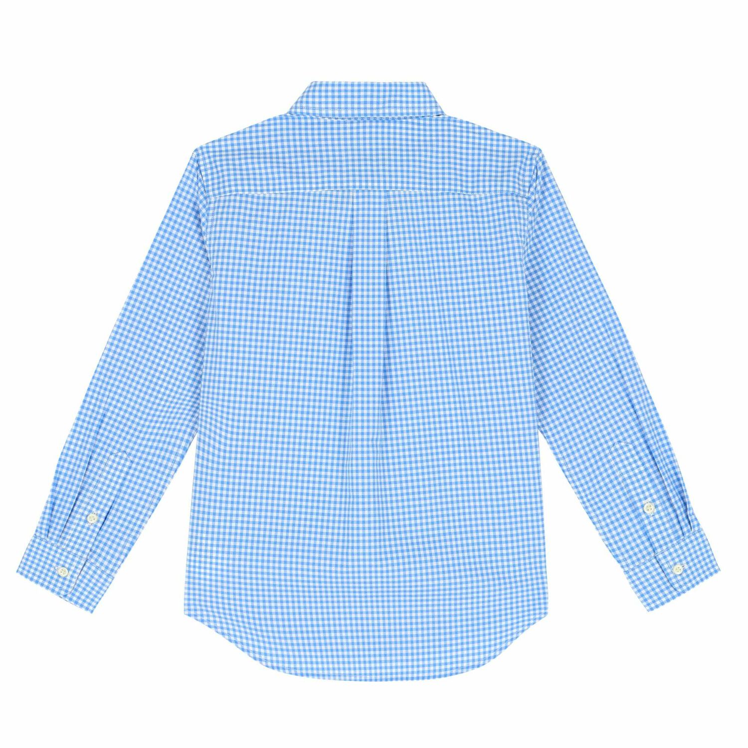 Boys Blue & White Logo Shirt , 1, hi-res image number null