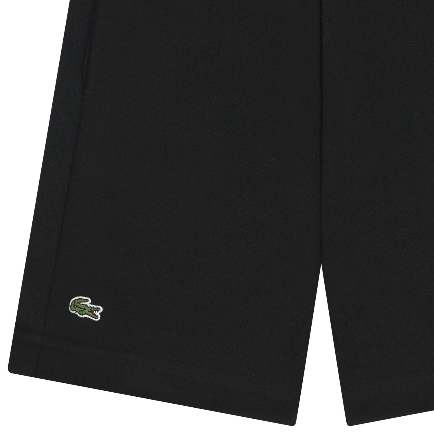 Boys Black Logo Shorts, 1, hi-res