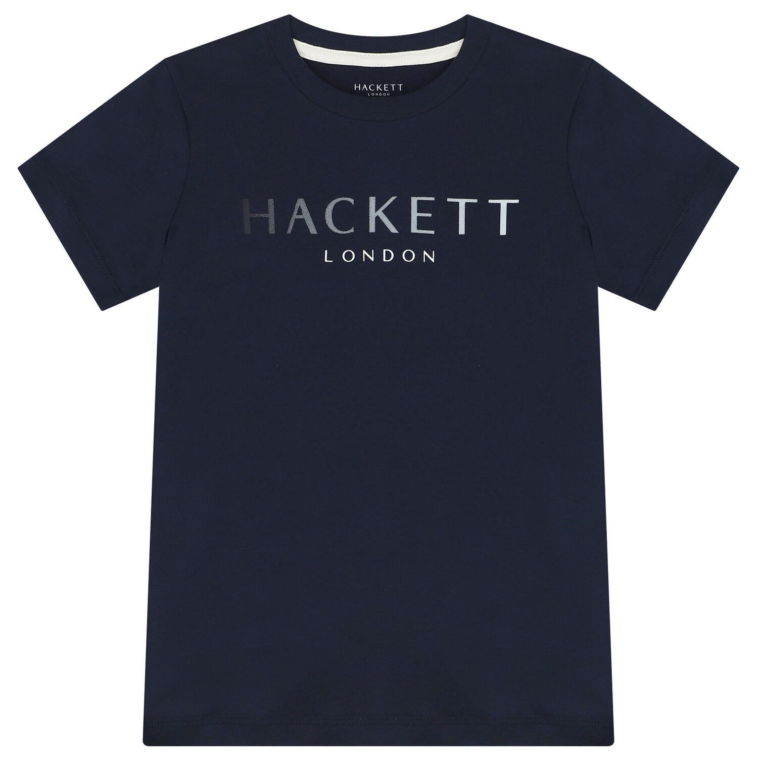 Boys Navy Blue Logo T-Shirt, 3, hi-res