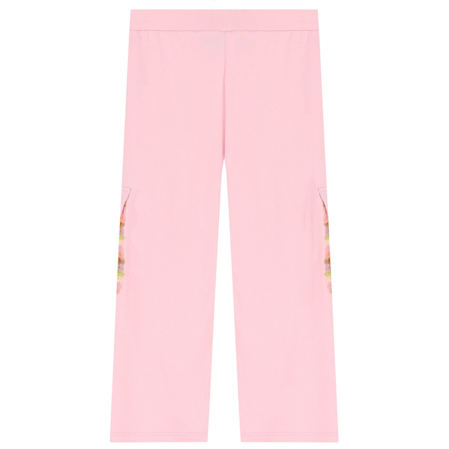 Girls Pink Logo Trousers, 1, hi-res image number null