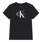 Baby Boys Black Logo T-Shirt, 1, hi-res