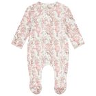 Baby Girls White & Pink Africa Babygrow Gift Set  , 2, hi-res
