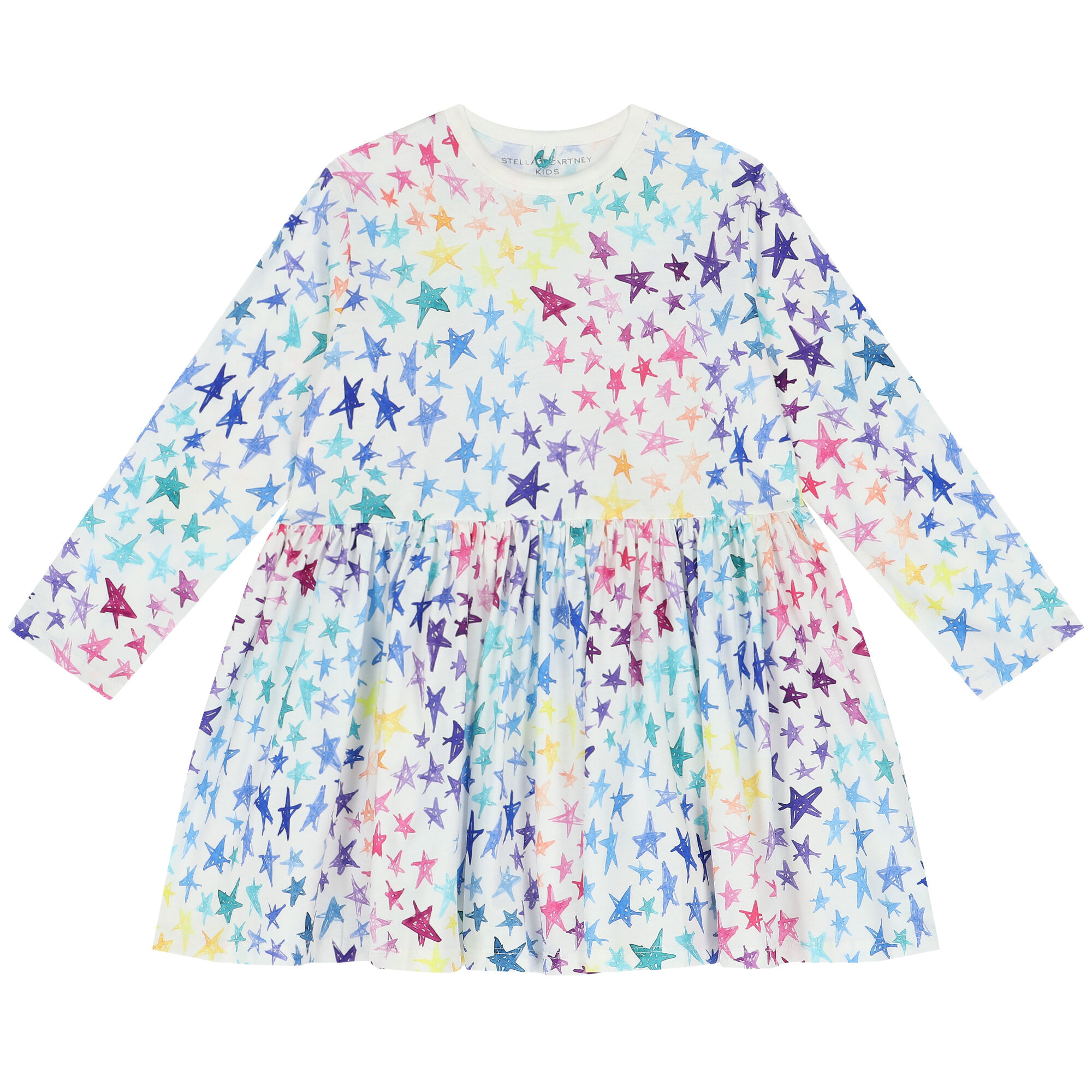 Stella McCartney Girls White Star Dress Junior Couture UK