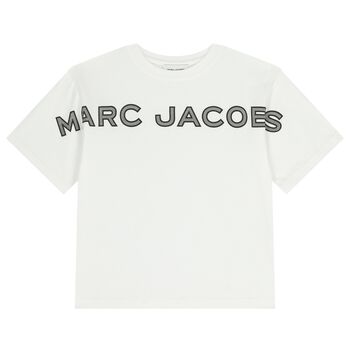Boys White Logo T-Shirt