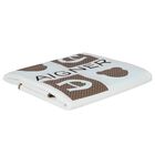 Baby Boys White & Blue Logo Blanket, 1, hi-res