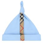 Baby Boys Blue & Beige Romper Gift Set, 2, hi-res