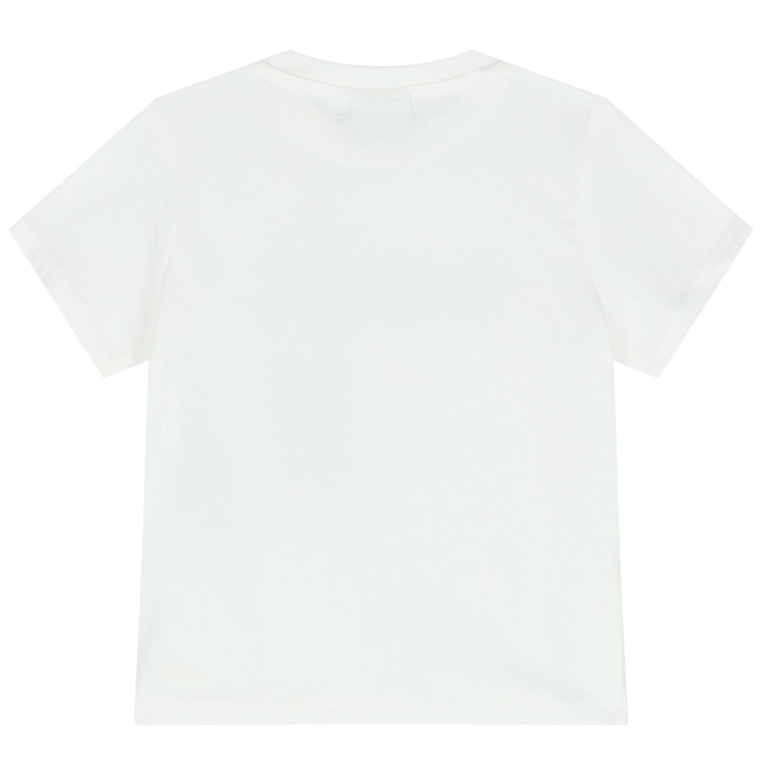 Baby Boys White Logo T-Shirt, 4, hi-res
