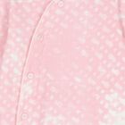 Baby Girls Pink Logo Babygrow Gift Set, 1, hi-res