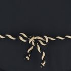 Girls Black Ruffled Swimsuit, 1, hi-res