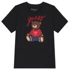 Black Teddy Bear Logo T-Shirt, 4, hi-res