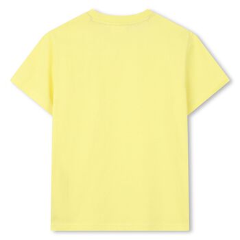 Boys Mini Me Yellow Logo T-Shirt