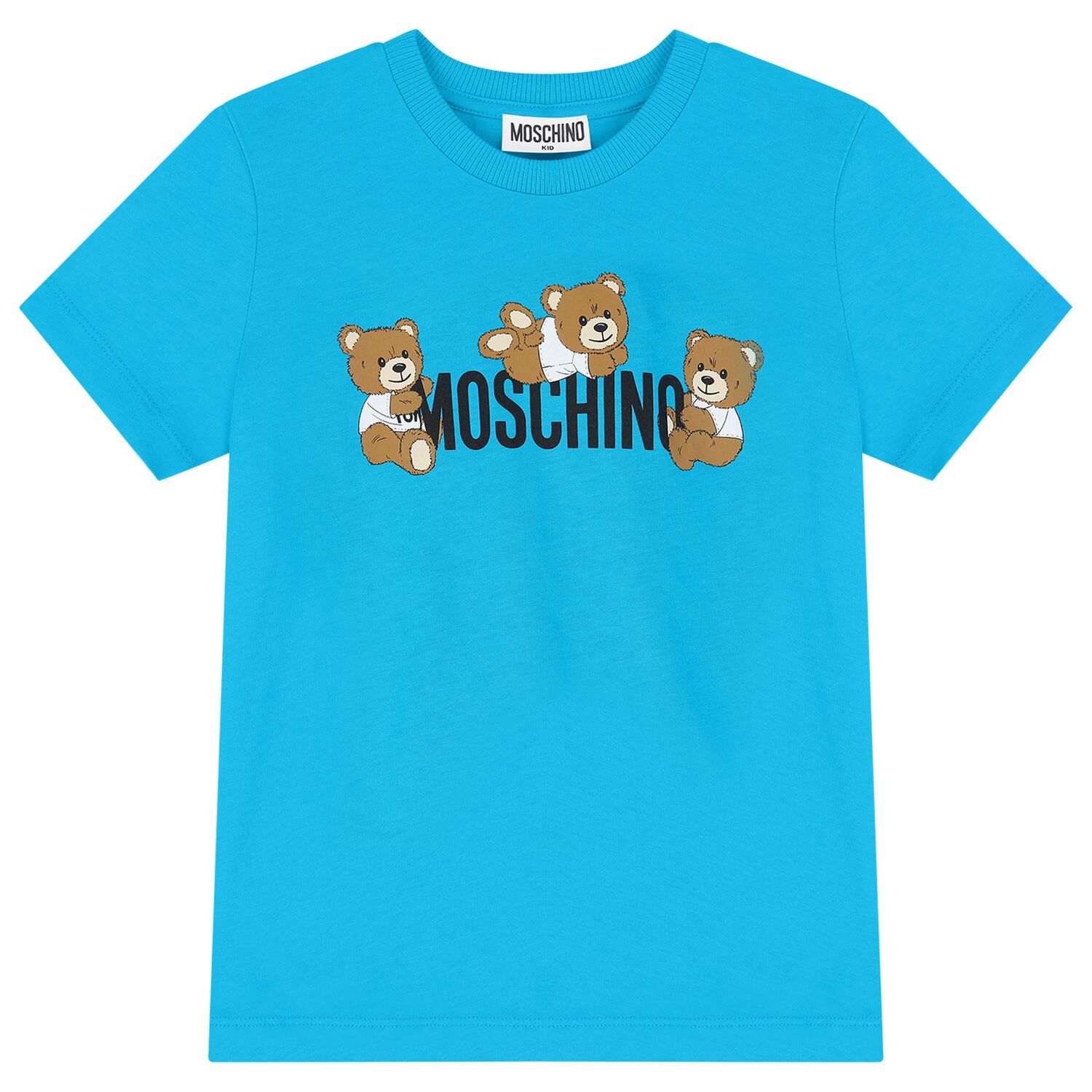 Blue Teddy Bear Logo T-Shirt, 3, hi-res image number null