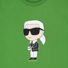 Boys Green Ikonik Logo T-Shirt, 2, hi-res