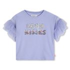 Girls Purple Sequin Tulle T-Shirt, 1, hi-res