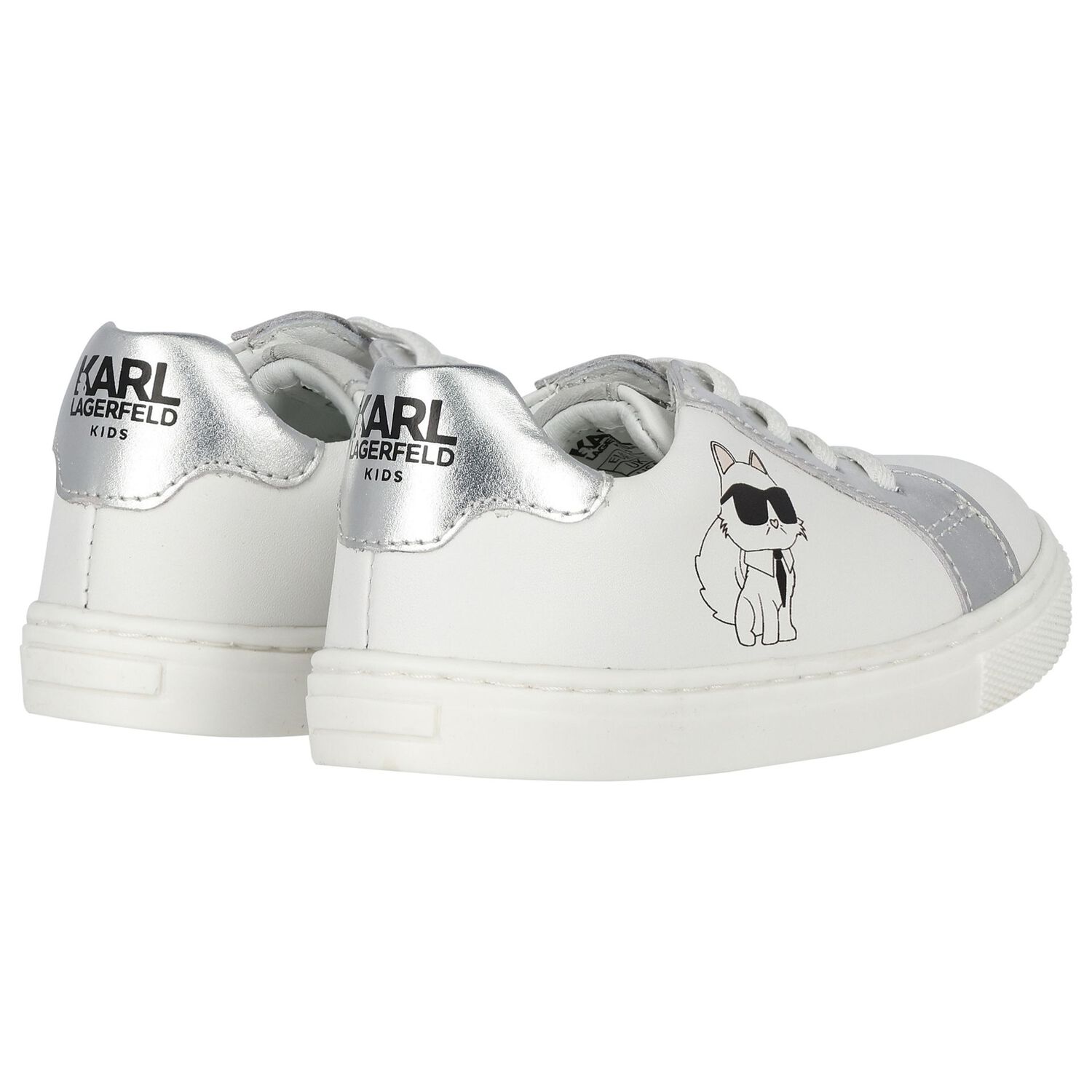 White Ikonik Choupette Trainers , 1, hi-res image number null