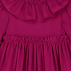 Girls Pink Tiered Dress, 1, hi-res