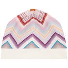 Baby Girls Ivory & Pink Logo Zig Zag Babygrow Gift Set, 1, hi-res