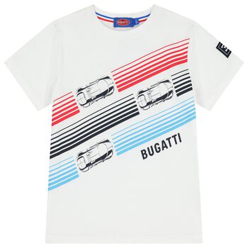 Boys White Logo T-Shirt