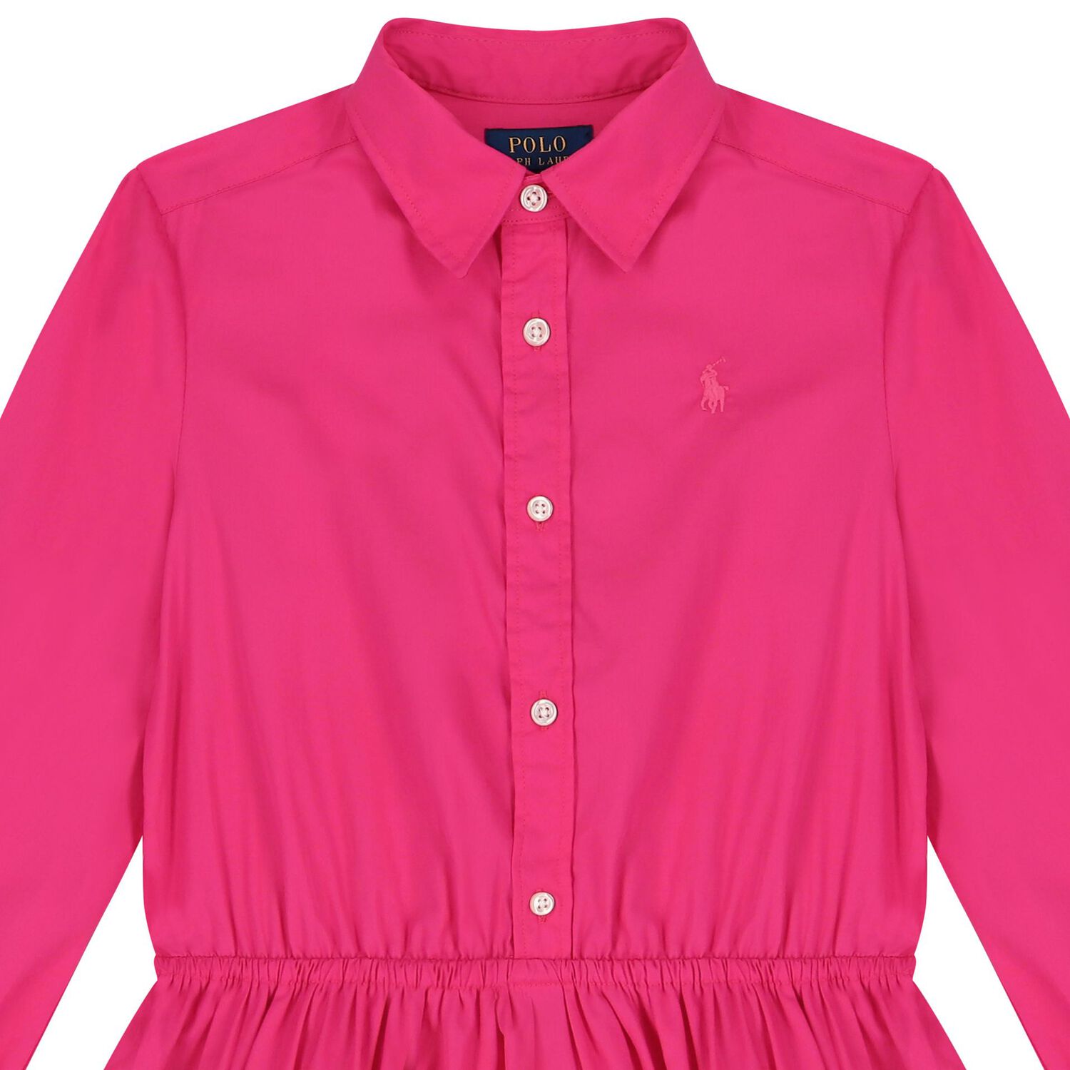 Girls Pink Logo Dress, 1, hi-res image number null