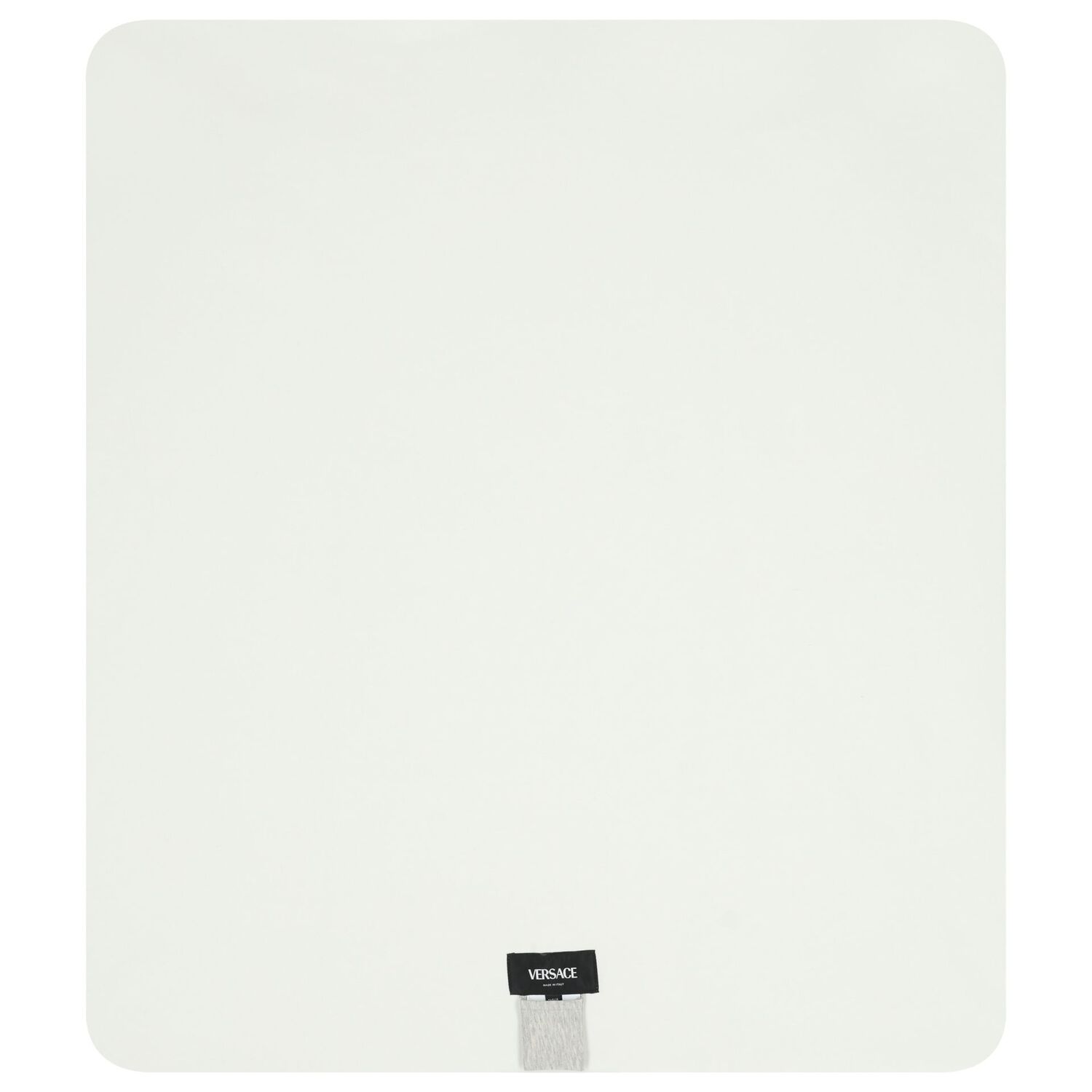 Baby Boys Grey & White Medusa Logo Blanket, 1, hi-res