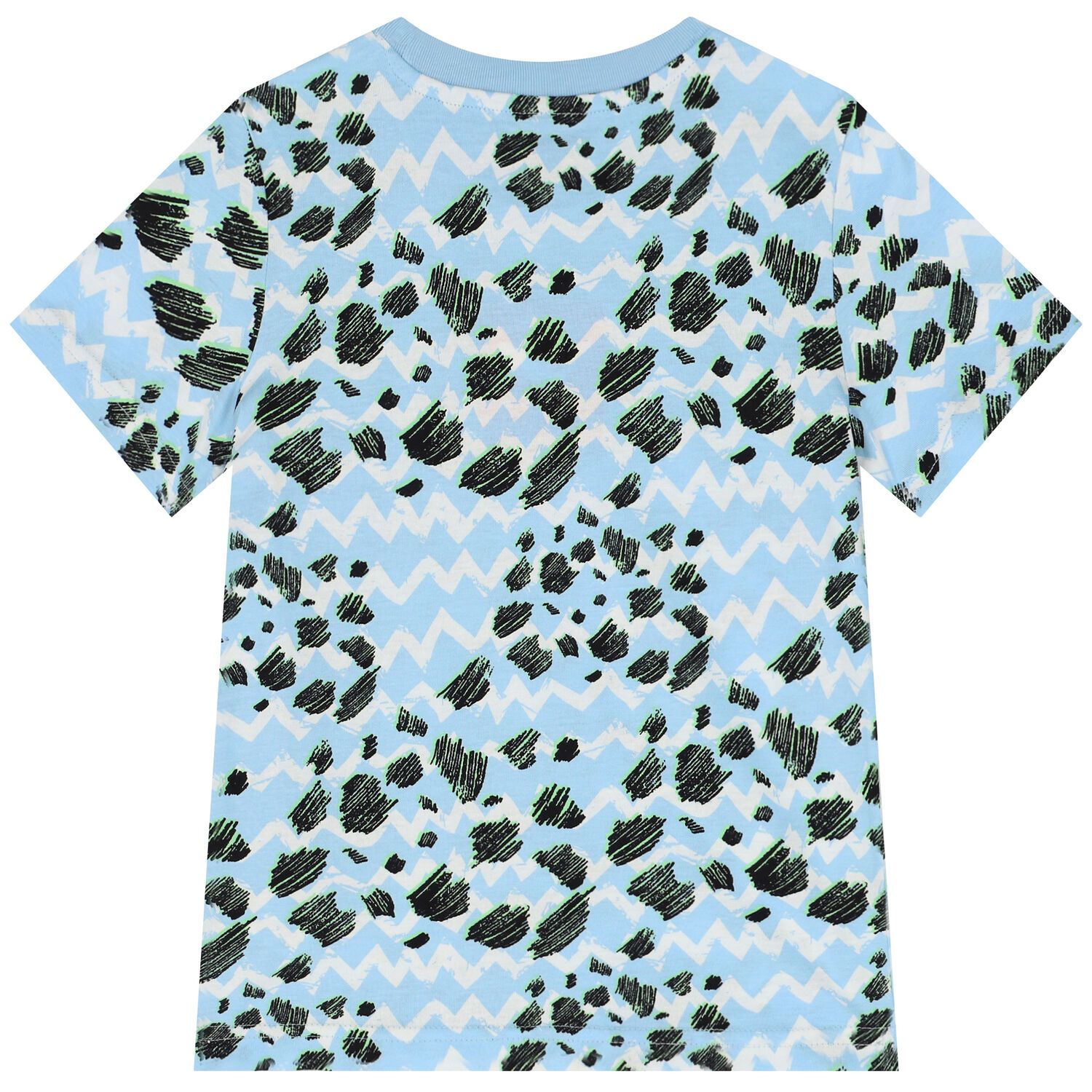 Boys Blue & Black Logo T-Shirt, 1, hi-res