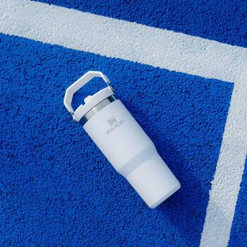 White Ice Flow Flip Straw Tumbler