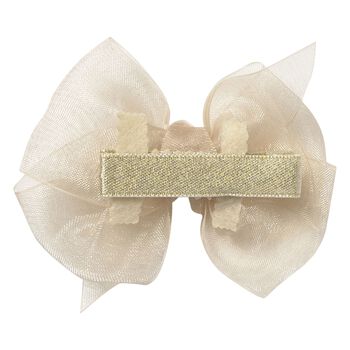 Girls Gold Bow Headband set