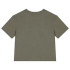 Boys Green Logo T-Shirt, 1, hi-res