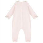 Baby Pink & Gold Babygrow, 2, hi-res