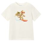Boys Ivory Monkey T-Shirt, 1, hi-res
